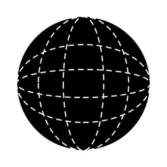 earth planet school icon vector illustration design