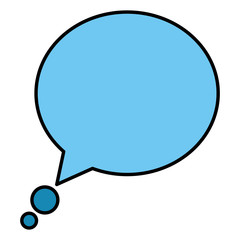 speech bubble message icon vector illustration design