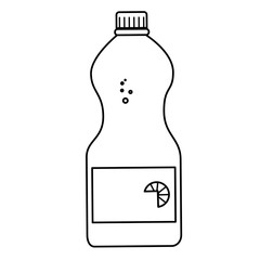 water bottle isolated icon vector illustration design