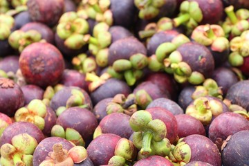 mangosteen at street food