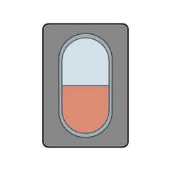 pill vector illustration