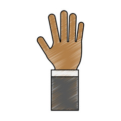 hand vector illustration