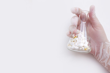 different medication on hand for background