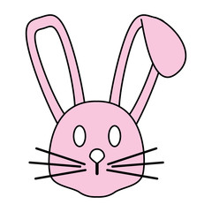 bunny vector illustration