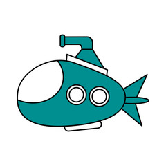 submarine vector illustration