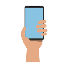 smartphone with blank screen icon image