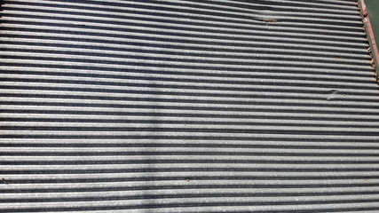 Obraz premium Corregated iron fence 1