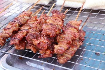 roasted pork at street road