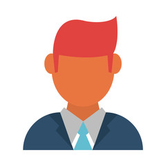 businessman profile avatar icon image