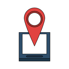 gps location pin icon image