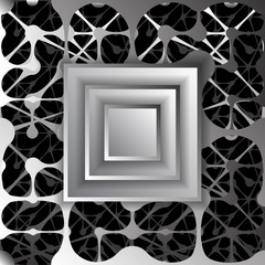 Dot and lattice Seamless Pattern