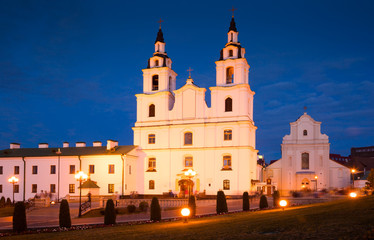Fototapeta na wymiar Main Orthodox church of Minsk