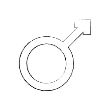 male symbol isolated icon vector illustration design