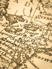 古地図　アメリカ・ペンシルバニア州