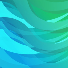 Blue Gradient Digital Wave Background