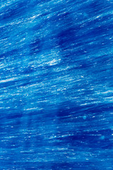 Abstract background of running blue water