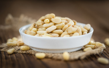 Portion of Pine Nuts