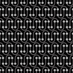 Geometric background seamless pattern vector. 幾何学パターン