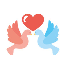 cute dove flying icon vector illustration design