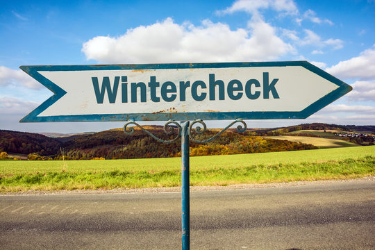 Schild 251 - Wintercheck