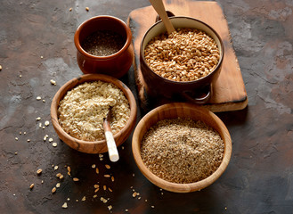 Full of healthy cereal bowls.