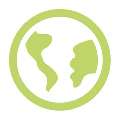world planet earth icon vector illustration design