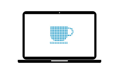 Pixel Icon Laptop - Internetcafé