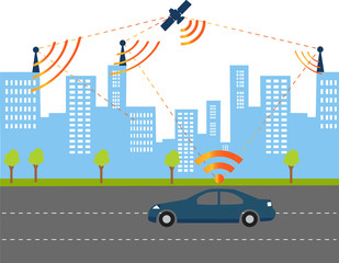  Smart Car signal © andreiodo