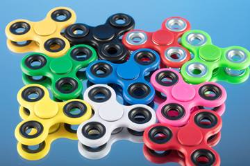 Group fidget spinner stress relieving toy colorful