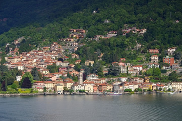 Torno am Comer See in Italien - Torno, Lake Como in Italy
