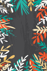 Beautiful vector card
