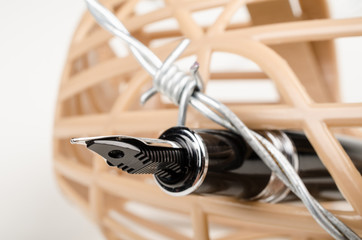 Press freedom concept