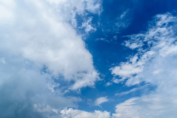 Fluffy clouds