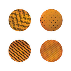 Vector watercolor stains