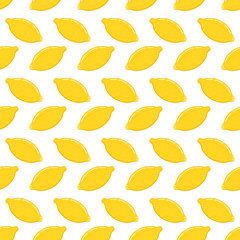Lemon seamless pattern