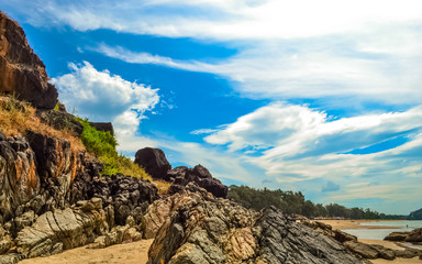 Beautiful Palolem Beach, South Goa, India