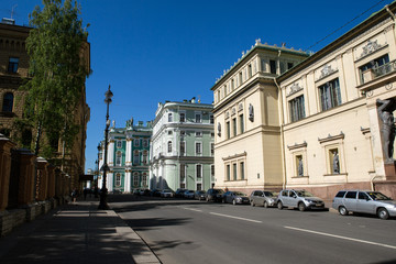 Fototapeta na wymiar Palace Square in St. Petersburg