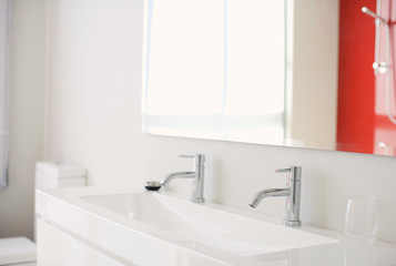 Modern bathroom interior
