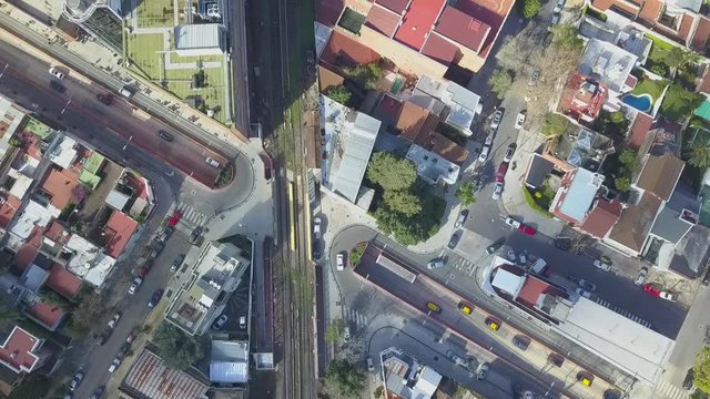 Proyecto sin Aerial Overhead view of Buenos Aires City, Argentina
