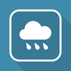 App Button mit Schatten - Regenwolke