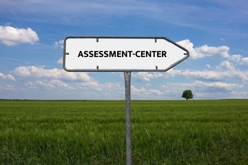 ASSESSMENT-CENTER - Bilder mit Wörtern aus dem Bereich Personalbeschaffung, Wort, Bild,...
