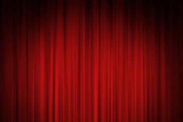  Red stage curtain background