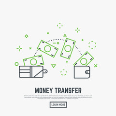 Money transfer concept
