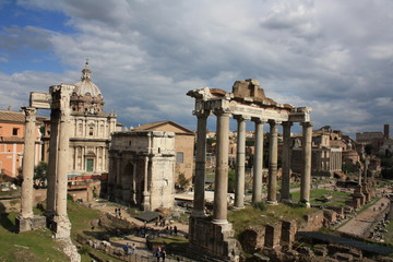 Fototapeta na wymiar Palatin - Rome - Italie