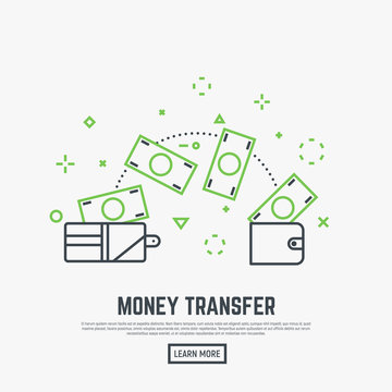 Money Transfer Concept