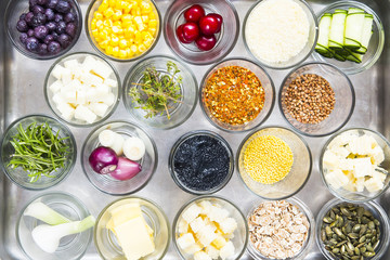 Various kinds of spices