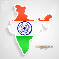 illustration of India Independence day background