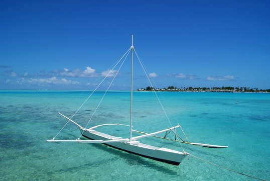 Lagon de bora-bora (polyn&eacute;sie)