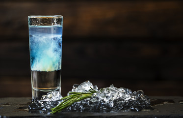 Cocktail Medusa in shot