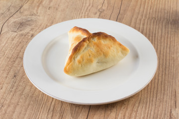 Arabic esfiha. Manakish